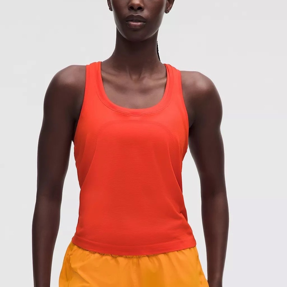 Lululemon Swiftly Tech Scoopneck Tank 2.0 Red Size 6 New With Tags